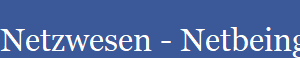 Netzwesen - Netbeing